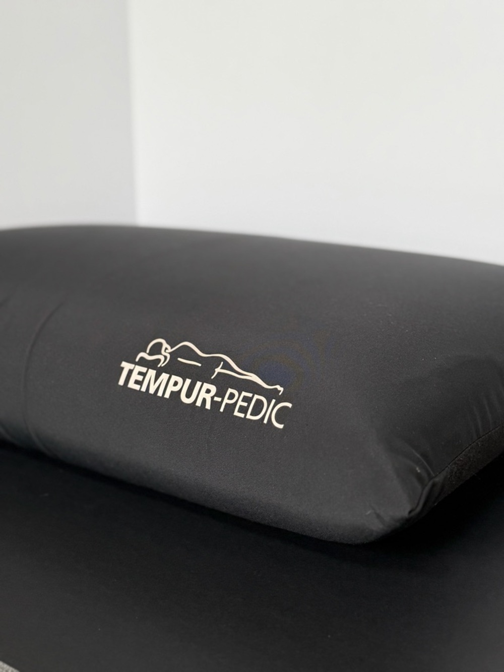 Tempur-Pedic Black Memory Foam Pillow - Supportive Comfort